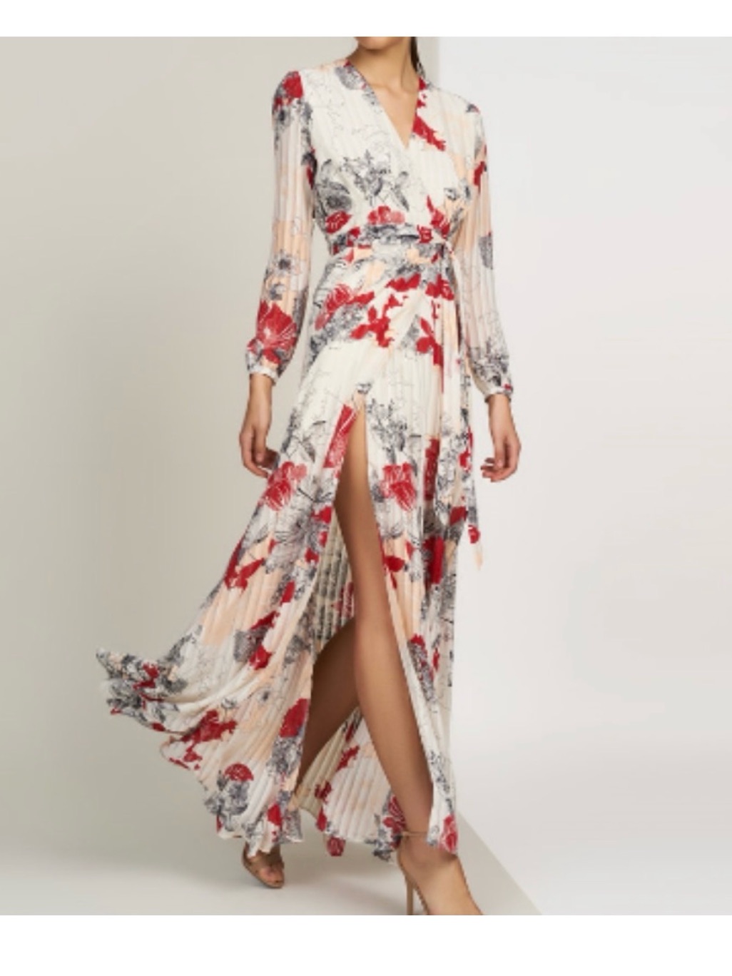 Anthropologie Hutch Giselle Maxi Size Extra Small Petite Wrap Dress